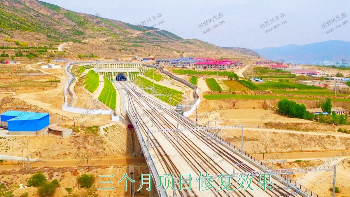 廣深港鐵路廣東段鐵路邊坡植草工程 廣深港鐵路廣東段鐵路邊坡植草工程