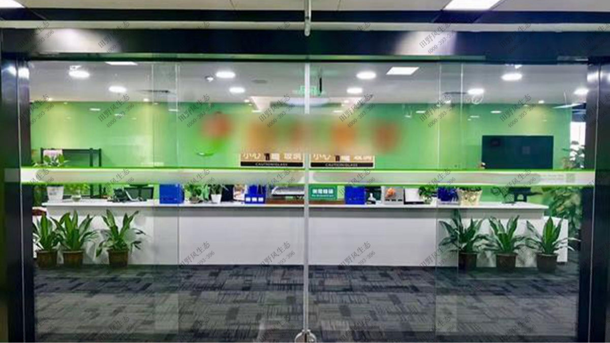 廣州城建大廈辦公室植物租賃案例 廣州城建大廈辦公室植物租賃案例