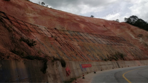 汕昆高速英德段高速公路邊坡復綠工程 汕昆高速英德段高速公路邊坡復綠工程