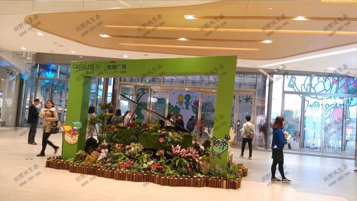廣州凱德廣場植物花卉組合租賃案例 廣州凱德廣場植物花卉組合租賃案例