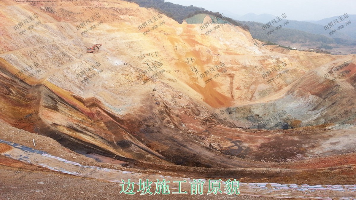 福建龍巖鐵礦山邊坡復(fù)綠 福建龍巖鐵礦山邊坡復(fù)綠