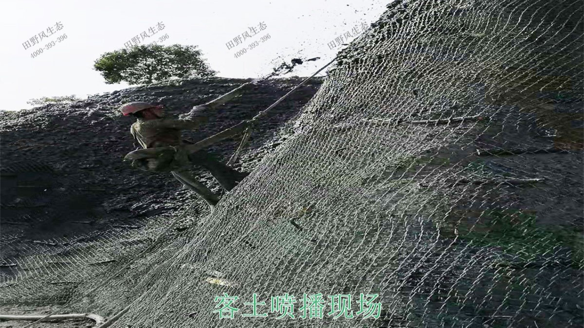 珠海橫琴采石場礦山邊坡植草 珠海橫琴采石場礦山邊坡植草