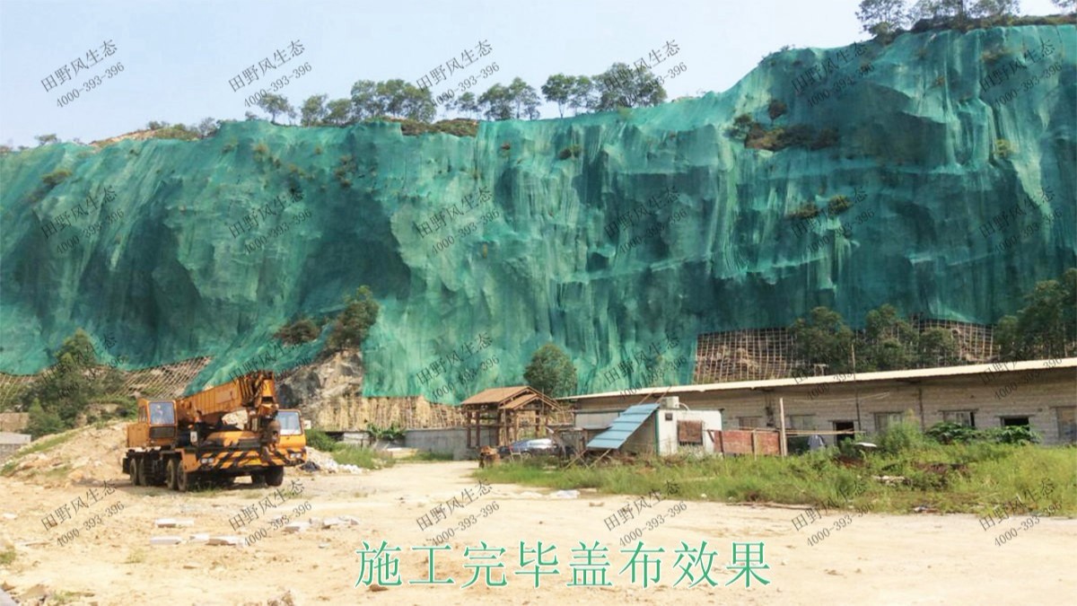 珠海橫琴采石場礦山邊坡植草 珠海橫琴采石場礦山邊坡植草